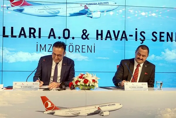 THY ve Hava-İş Sendikası toplu iş sözleşmesi imzaladı: Çalışanlarımıza hayırlı olsun