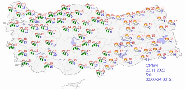 1668871006720.png Kuvvetli sağanak yağış ve fırtına geliyor! Soba ve doğal gaz zehirlenmesine dikkat! Meteoroloji'den son dakika uyarısı... İstanbul Ankara İzmir hava durumu - 9