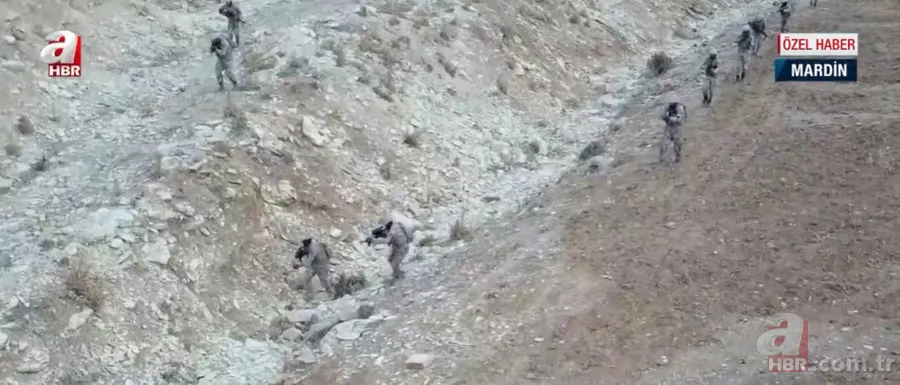 Terör örgütü PKK’ya “Eren” darbesi! A Haber Eren Kış-8 operasyonunda | İşte nefes kesen görüntüler 23
