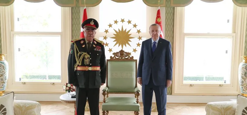 Son dakika: Başkan Erdoğan Afganistan eski Cumhurbaşkanı Yardımcısı Mareşal Raşid Dostum’u kabul etti