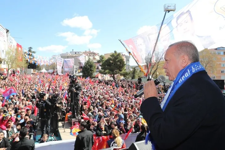 Başkan Erdoğan’dan bir günde 8 miting