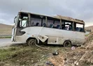 Şanlıurfada işçi servisi devrildi