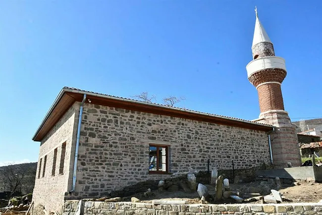 Tekirdağ'da restore edilen 600 yıllık Güzelköy Camisi gelecek ay ibadete açılacak - 1