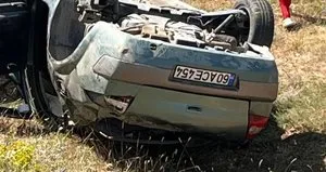 Otomobil şarampole uçtu: 1 yaralı