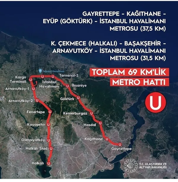 Son dakika: Kağıthane-İstanbul Havalimanı metro hattı açılıyor! Ulaştırma ve Altyapı Bakanı Adil Karaismailoğlu tarih verdi