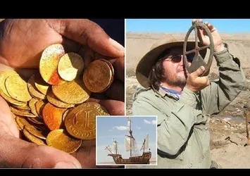 Kayıp hazine çölde bulundu