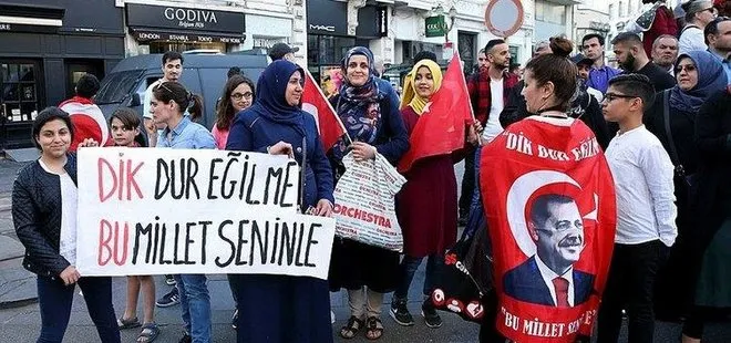 Avrupalı Türkler konuştu: Biz hep Başkan Erdoğan’ın yanındayız