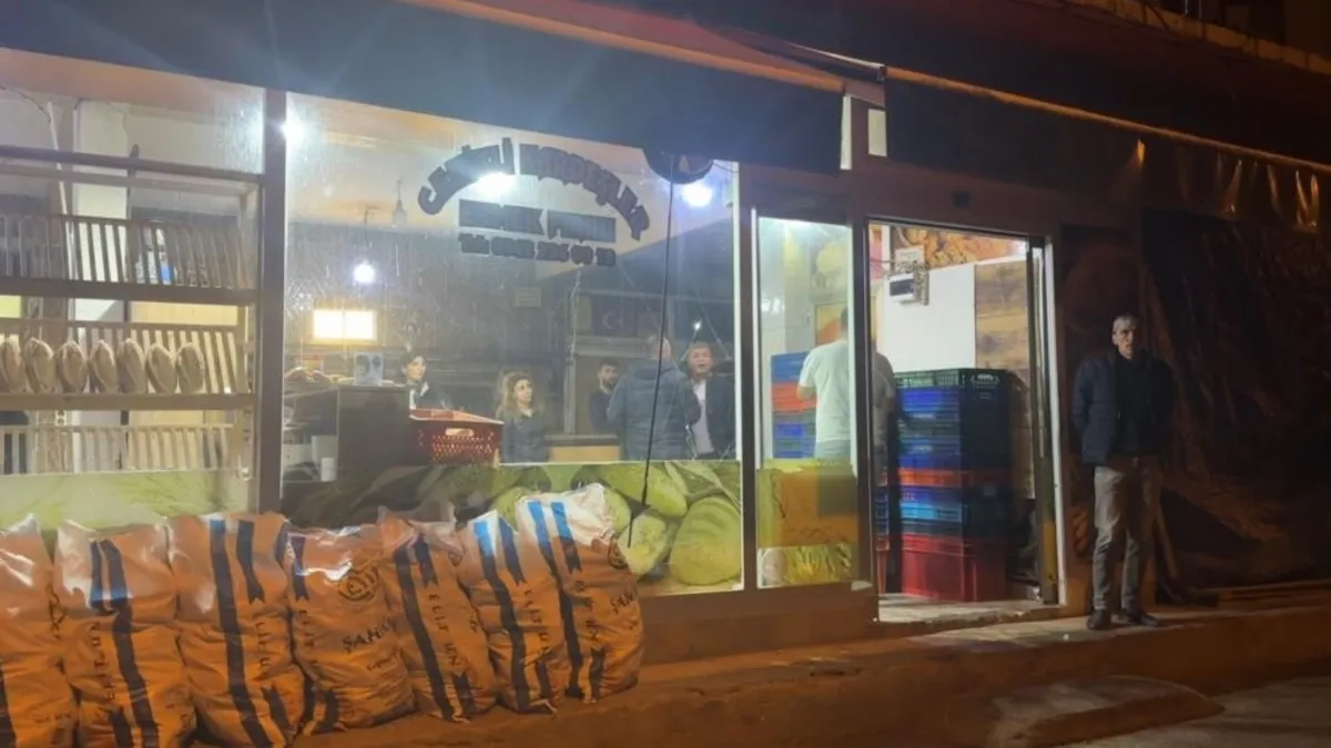 Samsun'da fırına silahlı saldırı: 1 yaralı