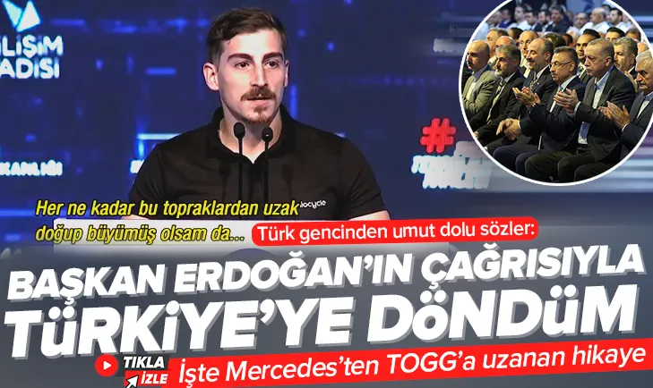Başkan Erdoğan’ın çağrısı üzerine ülkeme döndüm