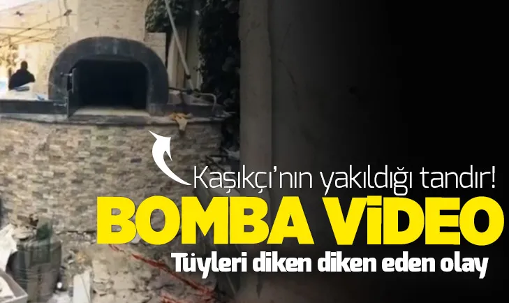 Cemal Kaşıkçının yakıldığı tandır ilk kez görüntülendi!