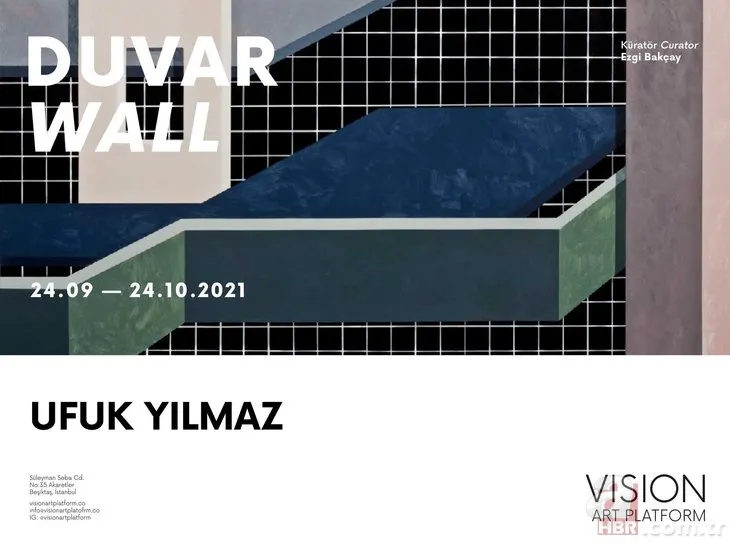 Ufuk Yılmaz’ın ilk kişisel sergisi ’Duvar’ Vision Art Platform’da