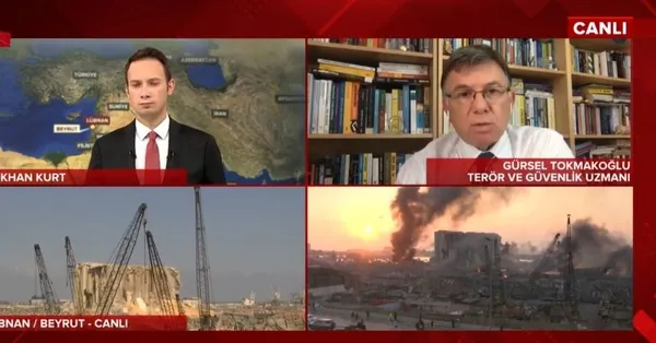 Son dakika: Lübnan’ı yerle bir eden patlama! Terör ve güvenlik uzmanı Gürsel Tokmakoğlu’ndan A Haber’de flaş açıklama: Tarihte ilk örneği oldu