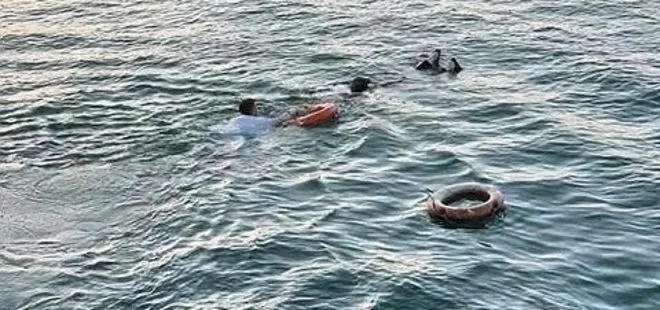 Elazığ'da feribottan suya düşen kadın kurtarıldı