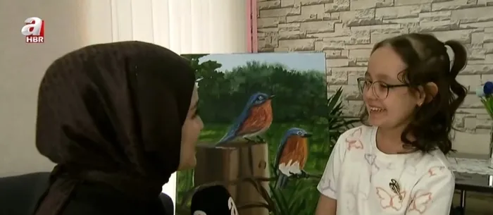 Başkan Erdoğan’a annesiyle resmini hediye eden Buğlem A Haber’de! O mutlu olunca ben de mutlu oldum