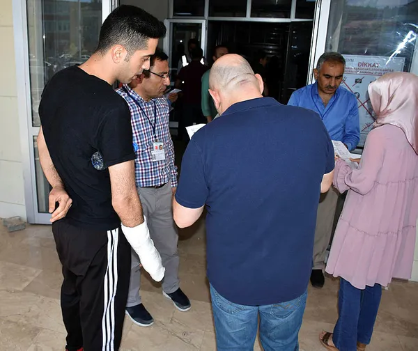 Kolunda alçı olduğu için KPSS'ye alınmadı - 1