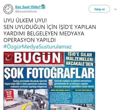 Kaç Saat Oldu hesabının yöneticisi yakalandı