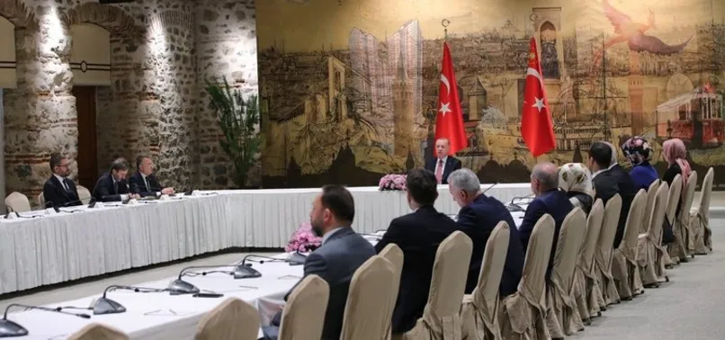 Başkan Erdoğan TÜRGEV heyetini kabul etti