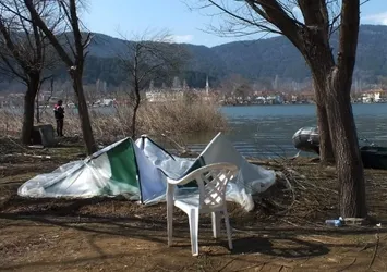 Gölcük Gölü'nde kaybolan kaportacı ölü bulundu