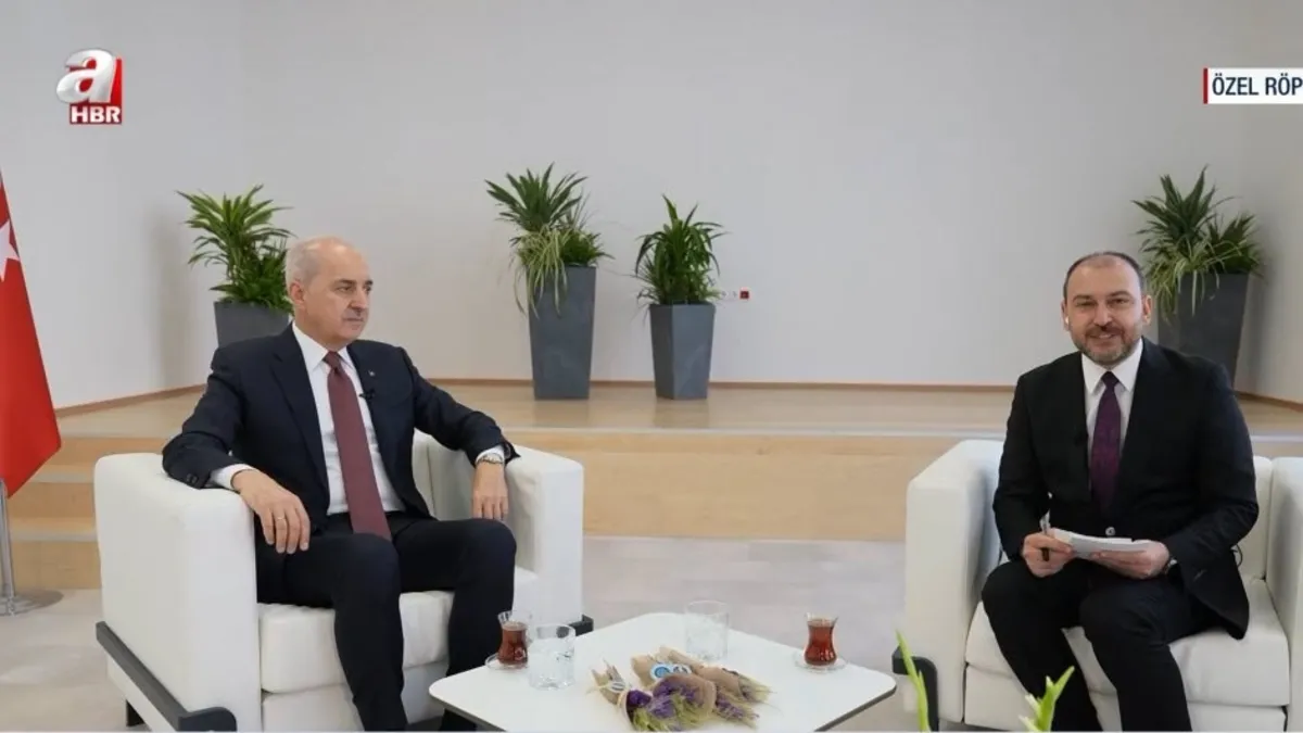 TBMM Başkanı Numan Kurtulmuş'tan A Haber'e özel açıklamalar! Terörsüz Türkiye sürecinde son durum ne?