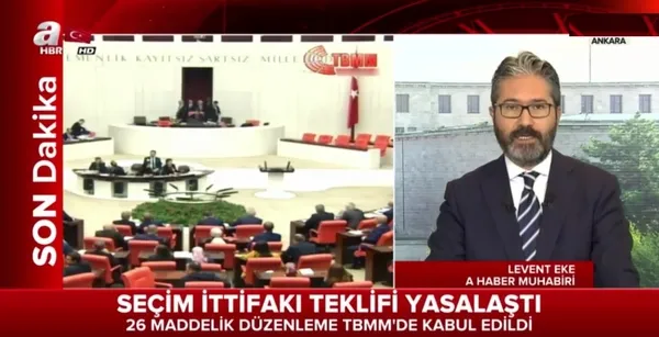 İttifak teklifi Meclis’ten geçti - 1
