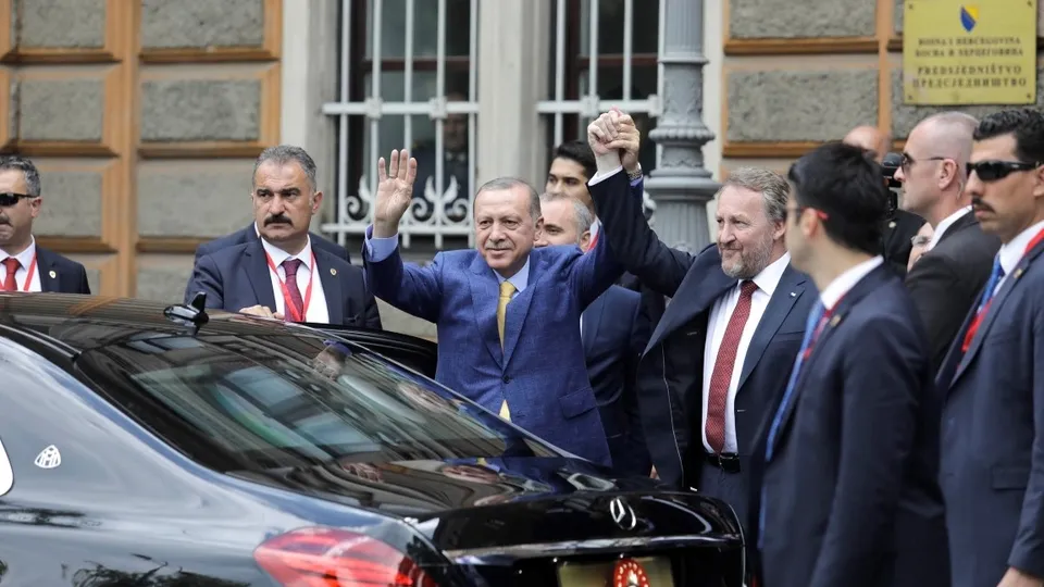 Cumhurbaşkanı Erdoğan, Bosna Hersek’te böyle karşılandı