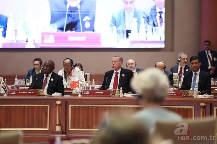Başkan Erdoğan G20 Zirvesi’nde! Liderlerden yoğun ilgi