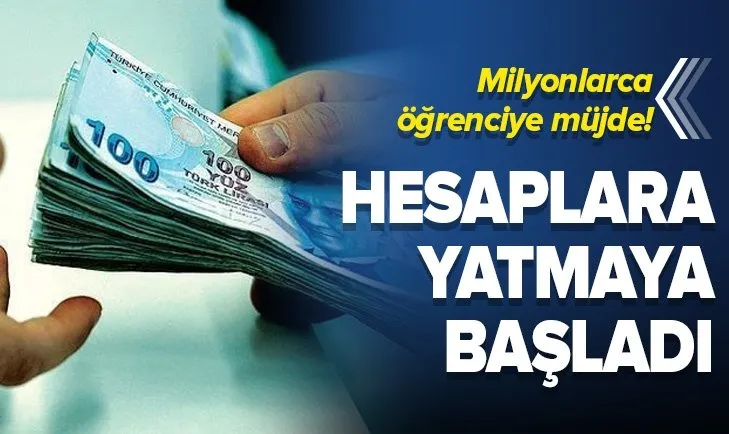 Son dakika: Bakan Kasapoğlu öğrencilere müjdeyi verdi: Burs ve kredi ödemeleri hesaplara yatmaya başladı