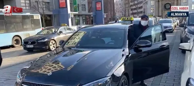Almanya’daki Türk taksiciler A Haber’e konuştu: Pandemi işleri etkiledi, zor geçiniyoruz