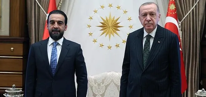 Son dakika: Başkan Erdoğan Irak Takaddum Partisi Genel Sekreteri Hablusi’yi kabul etti