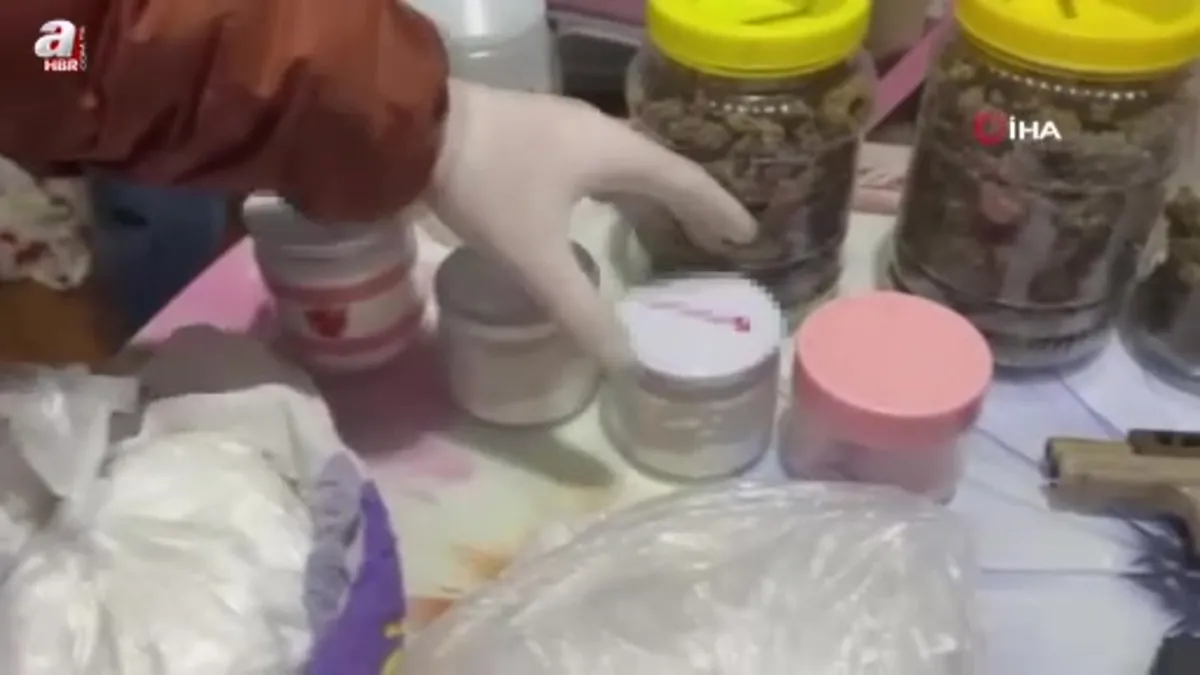 İstanbul Kağıthane'de 3,5 kilo uyuşturucu ele geçirildi