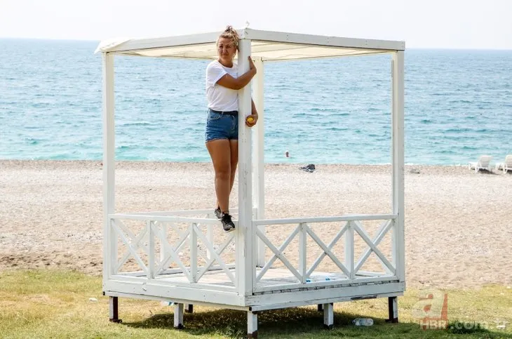 Antalya'da ilginç görüntü! Ortalık bir anda karıştı! Sebebi ise...