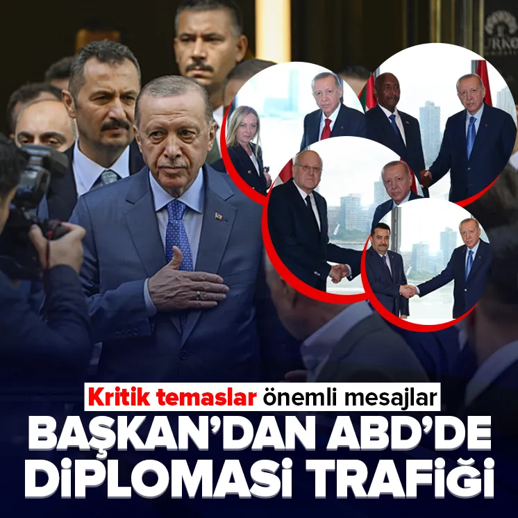 Başkan Erdoğandan ABDde önemli kabul