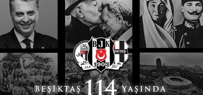 Beşiktaş 114 yaşında