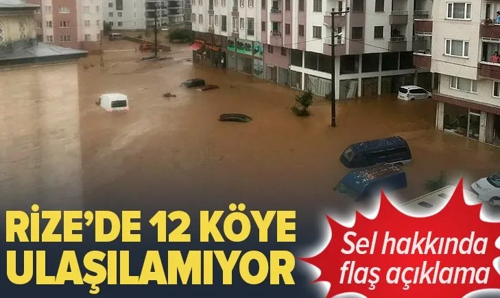 12 köye ulaşılamıyor