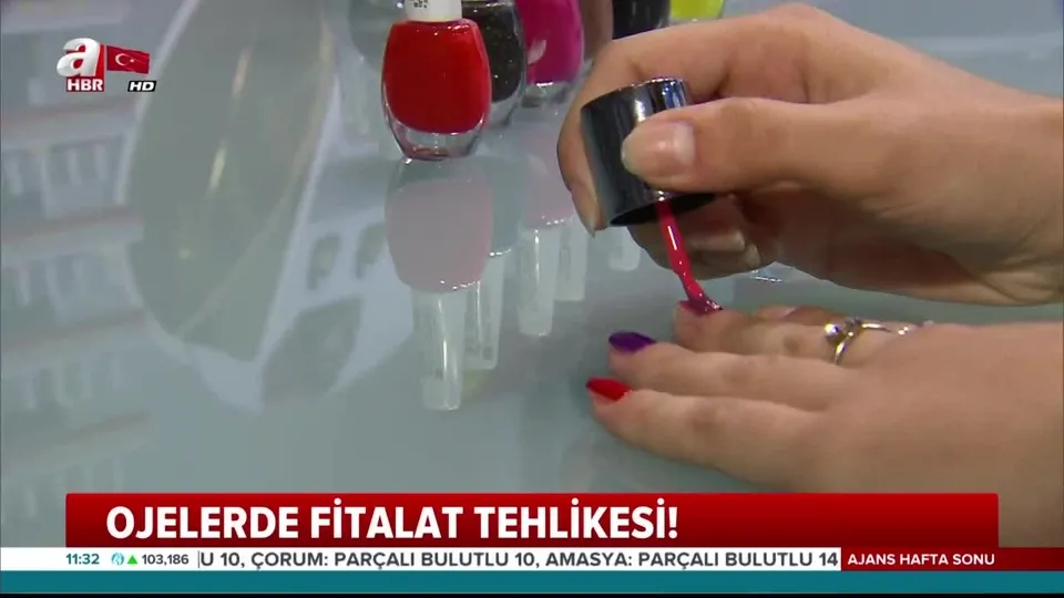 Oje sürerken sağlığınızdan olmayın!