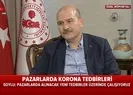 Semt pazarları yasaklanıyor mu? İçişleri Bakanı Soylu A Haber canlı yayınında açıkladı |Video