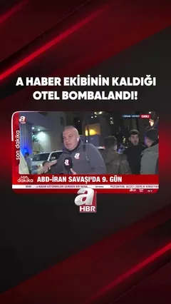 A HABER EKİBİNİN KALDIĞI OTEL BOMBALANDI!