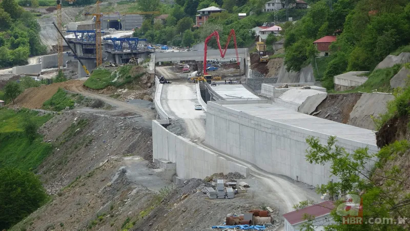 Zigana Tüneli'nde sona doğru! Dünyanın ikinci, Avrupa'nın ve Türkiye'nin en uzun çift tüplü karayolu tüneli olacak 7