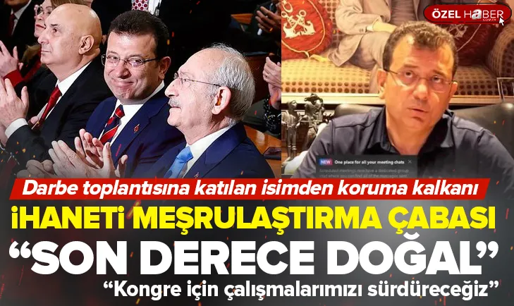 Darbe toplantısını meşrulaştırma çabası