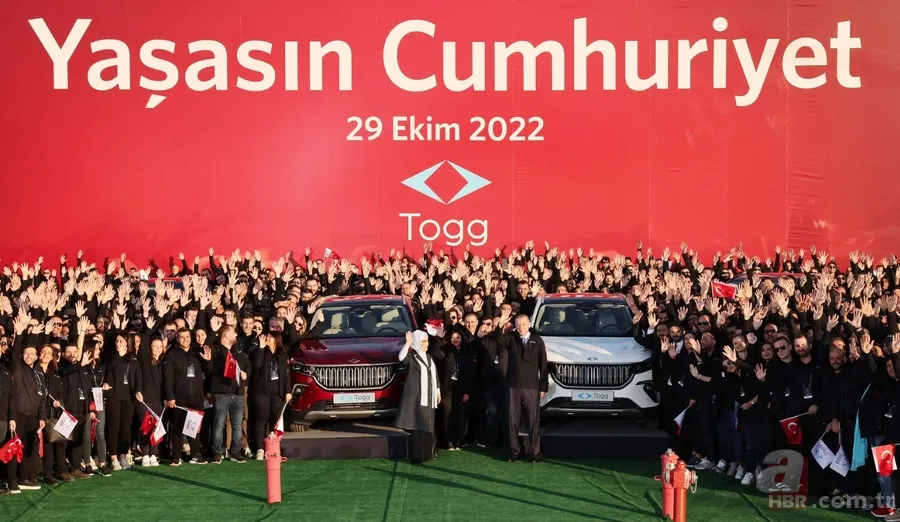 Başkan Erdoğan'dan TOGG paylaşımı: Tekerine taş değmesin 3