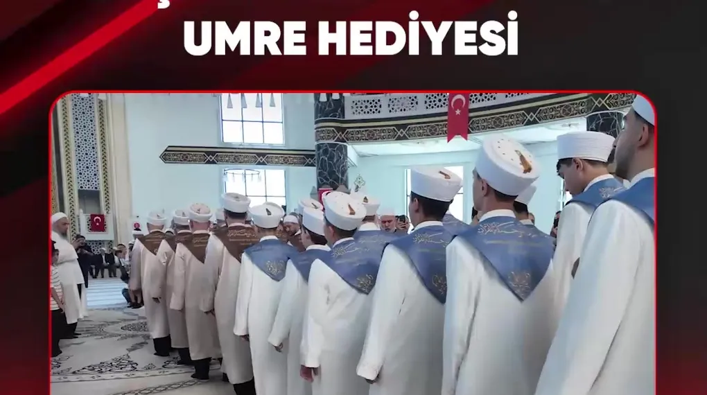 BAŞKAN ERDOĞAN'DAN UMRE HEDİYESİ