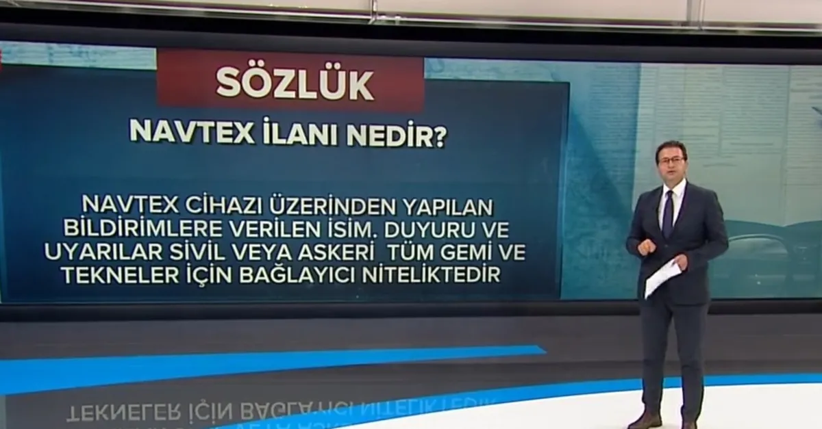 Navtex nedir? Navtex ilanı ne anlama geliyor?