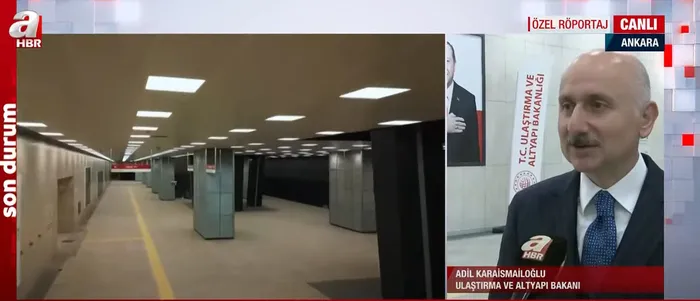 Başkent’e dev eser: AKM-Gar-Kızılay metro hattı açıldı! Başkan Erdoğan’dan 7’li koalisyona sert tepki: Kandil’den verilen talimatlarla yol yürüyorlar