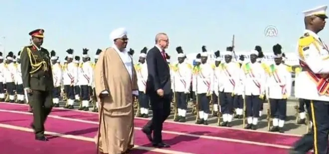 Cumhurbaşkanı Erdoğan Sudan’da