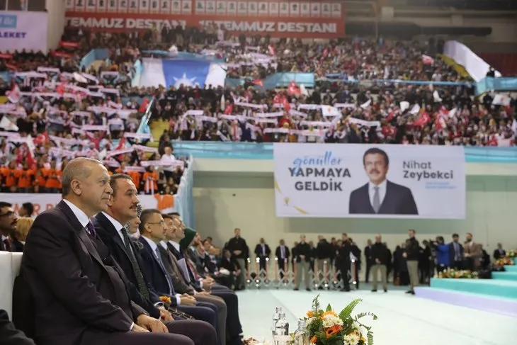 Başkan Erdoğan İzmir’de coşkuyla karşılandı