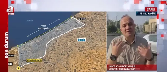 A Haber Kahire’de! Gazze’nin nefes borusu Refah Sınır Kapısı’nda neler oluyor?