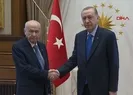 Erdoğan, Bahçeli görüşmesi sona erdi