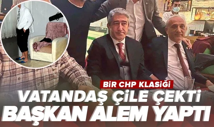 Bozburun sular altında kaldı CHP’li Marmaris Belediye Başkanı Mehmet Oktay keyfini bozmadı!