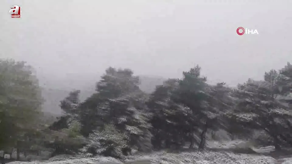 Tokat’ın yüksek kesimlerinde kar etkili oldu