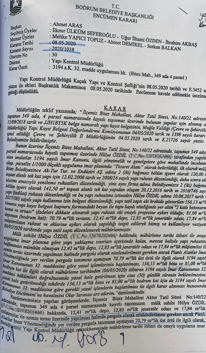 Yılmaz Özdil’in kaçak villası yıkılacak! Encümen kararının detayları ilk kez ortaya çıktı - 1